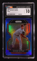 Shohei Ohtani 2022 Panini Prizm Prizms Blue #41 (CGC 10) at PristineAuction.com