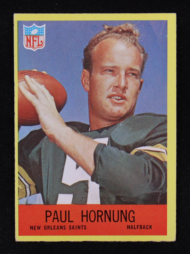 Paul Hornung 1967 Philadelphia #123 at PristineAuction.com Paul Hornung 1967 Philadelphia #123 at PristineAuction.com