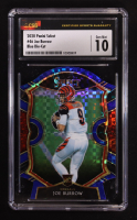 Joe Burrow 2020 Select Prizm Blue Die Cut #46 RC (CSG 10) at PristineAuction.com