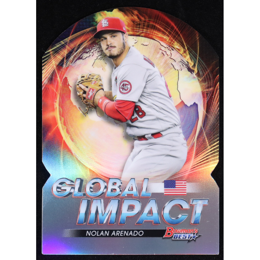 Nolan Arenado 2022 Bowman's Best Global Impact #GI-25 at PristineAuction.com