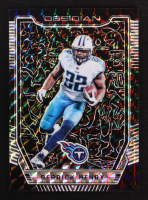 Derrick Henry 2018 Panini Obsidian Electric Etch White Finite #63 #1/1 at PristineAuction.com