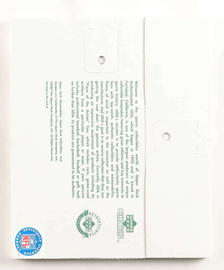 Kurt Warner LE Rams Custom Framed Photo Display with Game-Used Football Piece (UDA) at PristineAuction.com Kurt Warner LE Rams Custom Framed Photo Display with Game-Used Football Piece (UDA) at PristineAuction.com