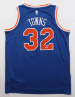 Karl-Anthony Towns Signed Knicks Nike Authentic Jersey (PSA) at PristineAuction.com