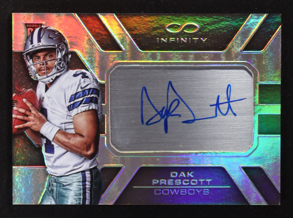 Dak Prescott 2016 Panini Infinity Autograph #209 #260/288 RC at PristineAuction.com Dak Prescott 2016 Panini Infinity Autograph #209 #260/288 RC at PristineAuction.com