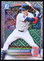 Roman Anthony 2025 Bowman Chrome Mega Box Prospects #BCP167 RC at PristineAuction.com