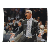 Dan Hurley Signed UConn Huskies 8x10 Photo Inscribed "Always Give Your Best!" & "Go UConn!" (ACOA) at PristineAuction.com