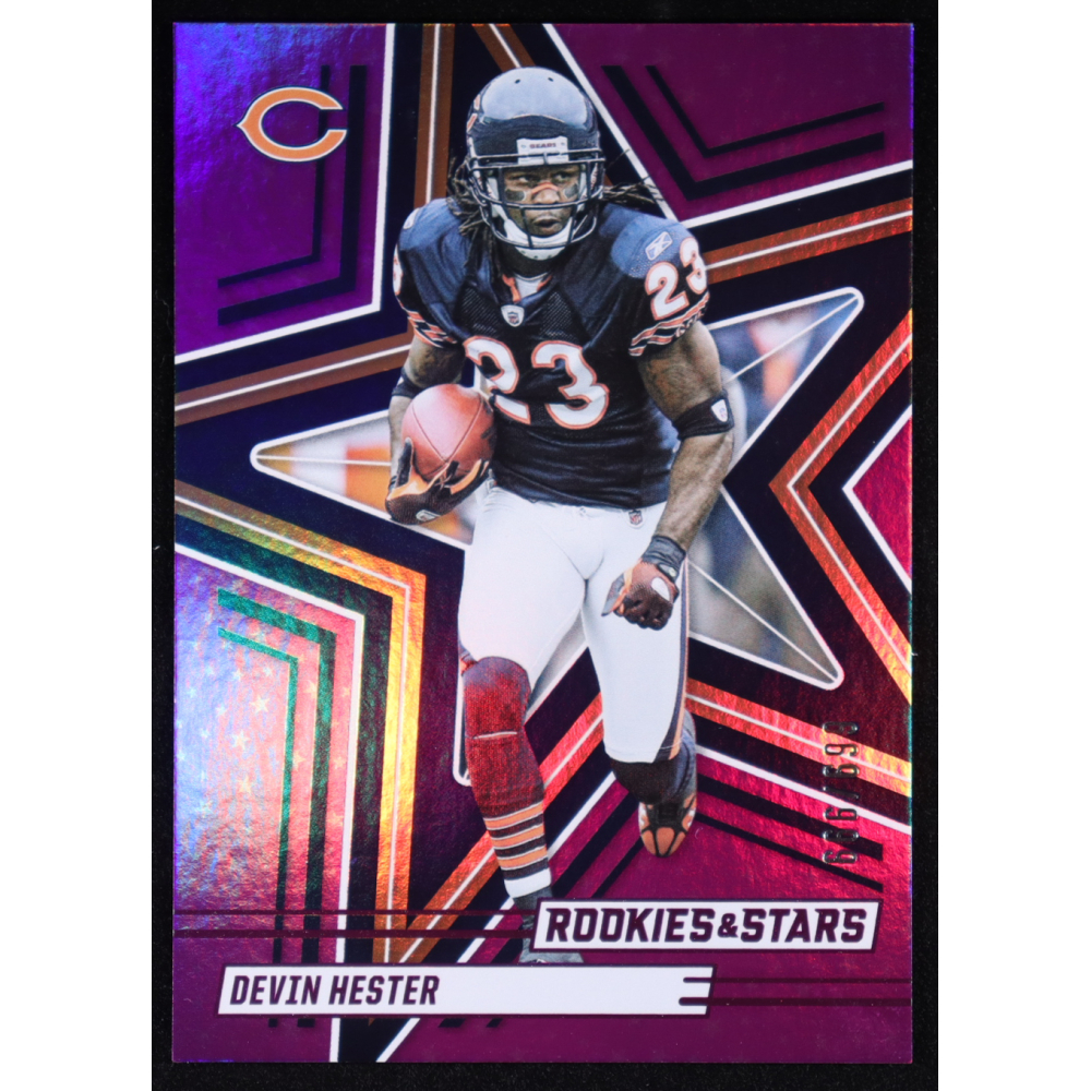 Devin Hester 2025 Panini Rookies & Stars Purple #66 #669/999 at PristineAuction.com