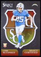 Ladd McConkey 2024 Select Select Certified Rookies #16 RC at PristineAuction.com
