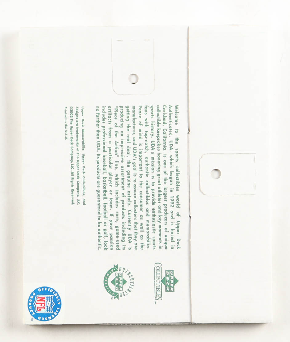 Kurt Warner LE Rams Custom Framed Photo Display with Game-Used Football Piece (UDA) at PristineAuction.com Kurt Warner LE Rams Custom Framed Photo Display with Game-Used Football Piece (UDA) at PristineAuction.com