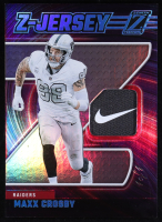 Maxx Crosby 2024 Zenith Z Jersey Laundry Tage Brand Logo #30 #1/1 at PristineAuction.com