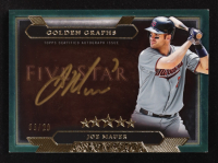 Joe Mauer 2020 Topps Five Star Golden Graphs Green #GGJMA #06/20 at PristineAuction.com
