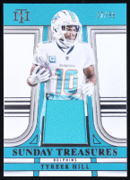 Tyreek Hill 2023 Panini National Treasures Sunday Treasures #4 #17/99 at PristineAuction.com