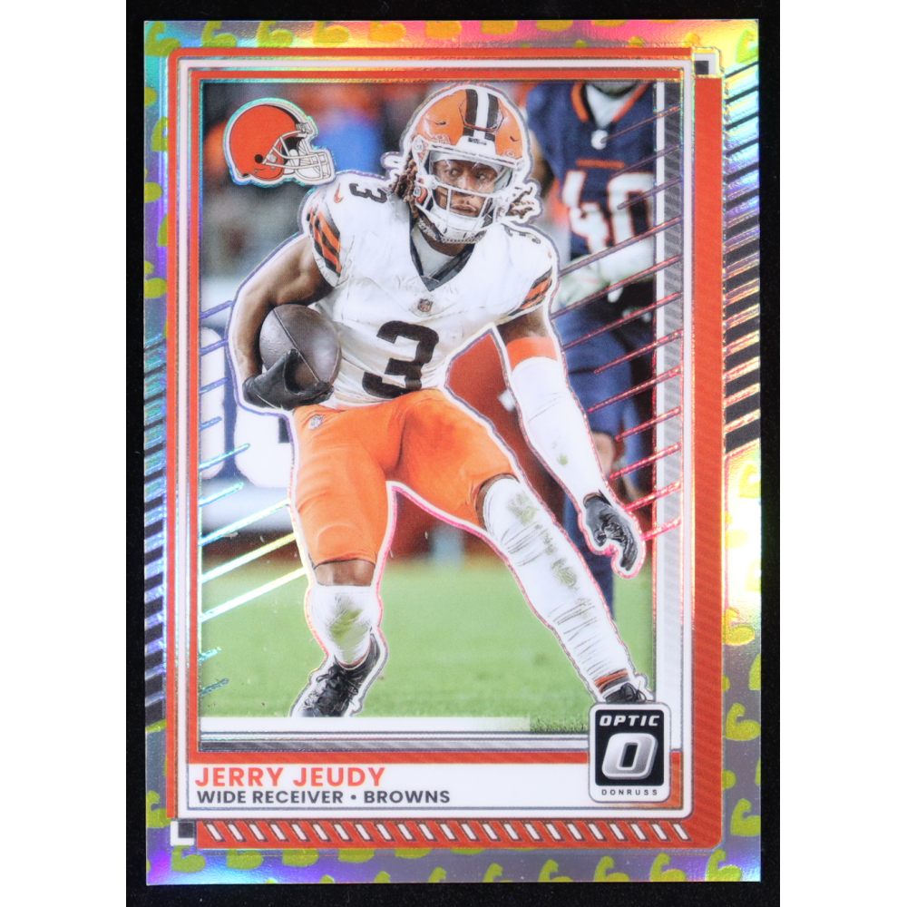 Jerry Jeudy 2025 Panini Donruss Optic Flex Auto #127#165/199 at PristineAuction.com