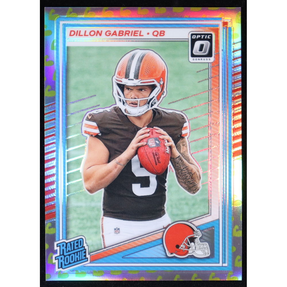 Dillon Gabriel 2025 Panini Donruss Optic Flex RR #263 RC #133/199 at PristineAuction.com