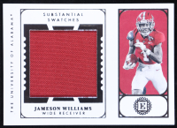Jameson Williams 2022 Panini Chronicles Encased Draft Picks Substantial Rookie Swatches #ENJWI RC at PristineAuction.com