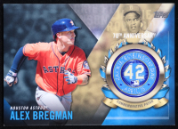 Alex Bregman 2017 Topps Jackie Robinson Logo Patch #JRPCABR at PristineAuction.com