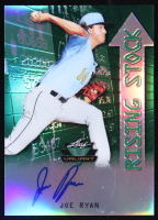 Joe Ryan 2019 Leaf Valiant Rising Stock Green Foil Holo Signatures #RSJR3 #36/99 RC at PristineAuction.com