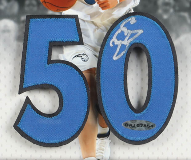 Mike Miller Signed Magic Custom Framed Jersey Number Patch Display (UDA) at PristineAuction.com Mike Miller Signed Magic Custom Framed Jersey Number Patch Display (UDA) at PristineAuction.com