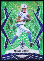 Adonai Mitchell 2025 Panini PhoenixLime Green Mojo #53 #08/75 at PristineAuction.com