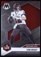 Tom Brady 2021 Panini Mosaic #285 MVP at PristineAuction.com