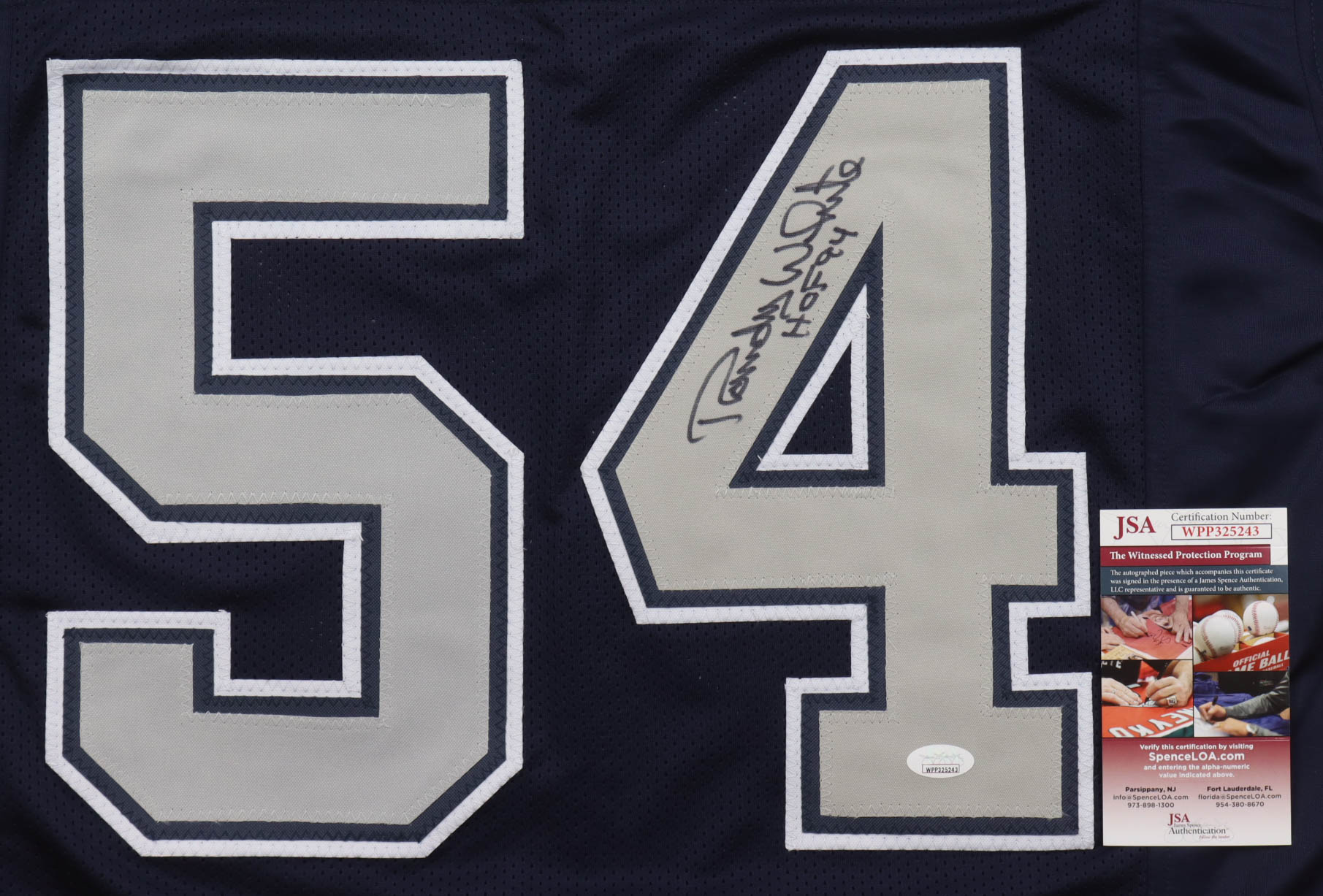 Randy White Signed Jersey Inscribed "HOF 94" (JSA) at PristineAuction.com Randy White Signed Jersey Inscribed "HOF 94" (JSA) at PristineAuction.com