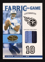 Vince Young 2007 Leaf Certified Materials Fabric of the Game Prime #101 #10/10 at PristineAuction.com