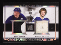 Mats Sundin / Darryl Sittler 2014 Leaf ITG Used Dual Memorabilia Spectrum Silver #GD11 #1/2 at PristineAuction.com