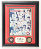 2003 Red Sox Custom Framed Photo Display at PristineAuction.com