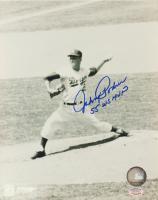 Johnny Podres Signed Dodgers 8x10 Photo Inscribed "55 WS MVP" (SoP) at PristineAuction.com