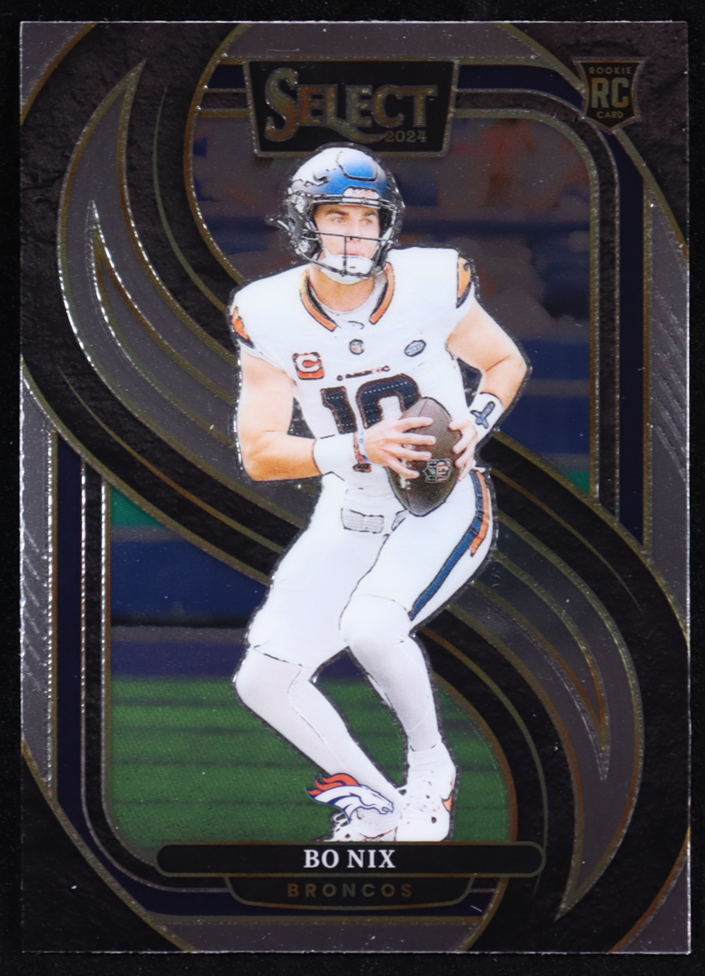 Bo Nix 2024 Select #117 RC at PristineAuction.com Bo Nix 2024 Select #117 RC at PristineAuction.com