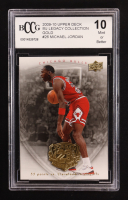 Michael Jordan 2009-10 Upper Deck Michael Jordan Legacy Collection Gold #26 (BCCG 10) at PristineAuction.com