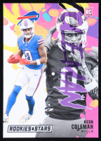 Keon Coleman 2024 Rookies and Stars Rookie Exclusive #20 RC at PristineAuction.com