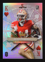 Ricky Pearsall 2024 Wild Card 5 Card Draw King of Hearts Prismatic Silver #RPN #1/1 RC at PristineAuction.com