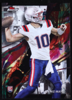 Drake Maye 2024 Finest #62 RC at PristineAuction.com