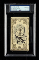 Danielle Radcliffe Signed "Harry Potter" Platform 9 3/4 Ticket (PSA) at PristineAuction.com
