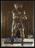 Tom Brady 2000 Fleer Ultra 23KT Gold Blue Metallic Signature Series RC at PristineAuction.com