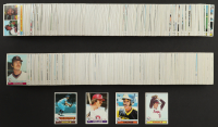 1979 Topps Baseball Complete Set of (726) Cards with Ozzie Smith #116 RC, Pete Rose #650, Nolan Ryan #115, George Brett #330 at PristineAuction.com