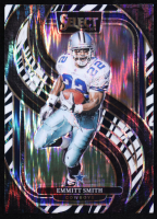 Emmitt Smith 2024 Select Prizm Zebra Shock #155 at PristineAuction.com
