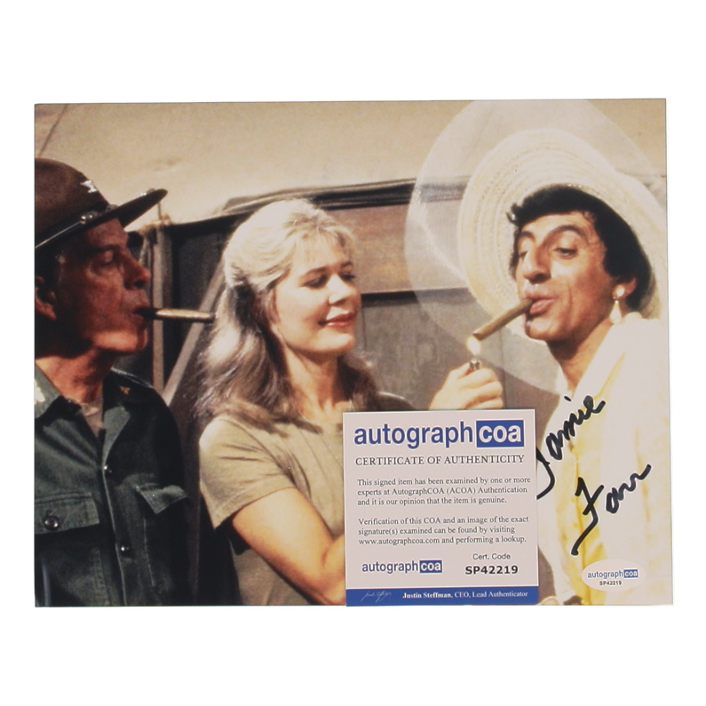 Jamie Farr Signed "M*A*S*H" 8x10 Photo (ACOA) at PristineAuction.com Jamie Farr Signed "M*A*S*H" 8x10 Photo (ACOA) at PristineAuction.com