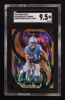 Amon-Ra St. Brown 2024 Select Prizm Copper Shock #105 #119/299 (SGC 9.5) at PristineAuction.com