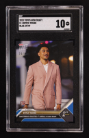 Bryce Young 2023 Topps Now Draft Blue #D1 RC #29/49 (SGC 10) at PristineAuction.com
