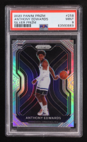 Anthony Edwards 2020-21 Panini Prizm Prizms Silver #258 RC (PSA 9) at PristineAuction.com