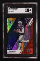 Dak Prescott 2021 Panini Phoenix Fire Burst #29 (SGC 10) at PristineAuction.com