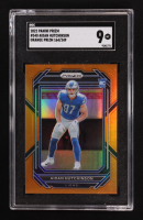 Aidan Hutchinson 2022 Panini Prizm Prizms Orange #340 RC #164/249 (SGC 9) at PristineAuction.com
