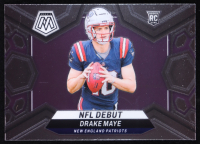 Drake Maye 2024 Panini Mosaic #273 DEB RC at PristineAuction.com