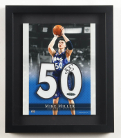 Mike Miller Signed Magic Custom Framed Jersey Number Patch Display (UDA) at PristineAuction.com