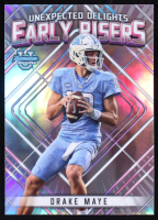 Drake Maye 2023 Bowman Chrome University Unexpected Delights Early Risers #ER2 RC at PristineAuction.com
