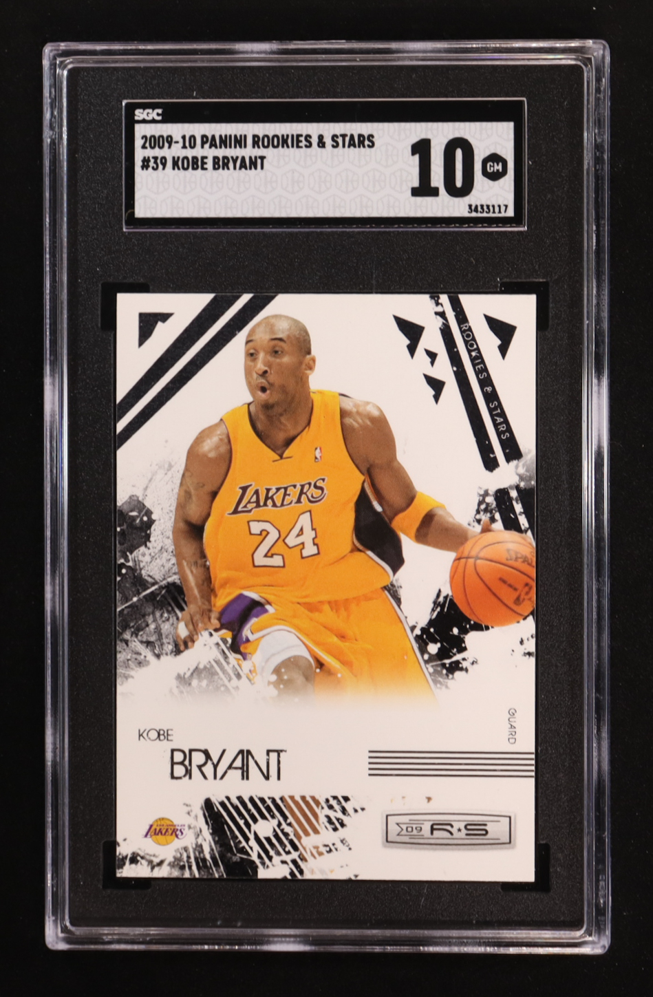 Kobe Bryant 2009-10 Rookies and Stars #39 (SGC 10) at PristineAuction.com Kobe Bryant 2009-10 Rookies and Stars #39 (SGC 10) at PristineAuction.com