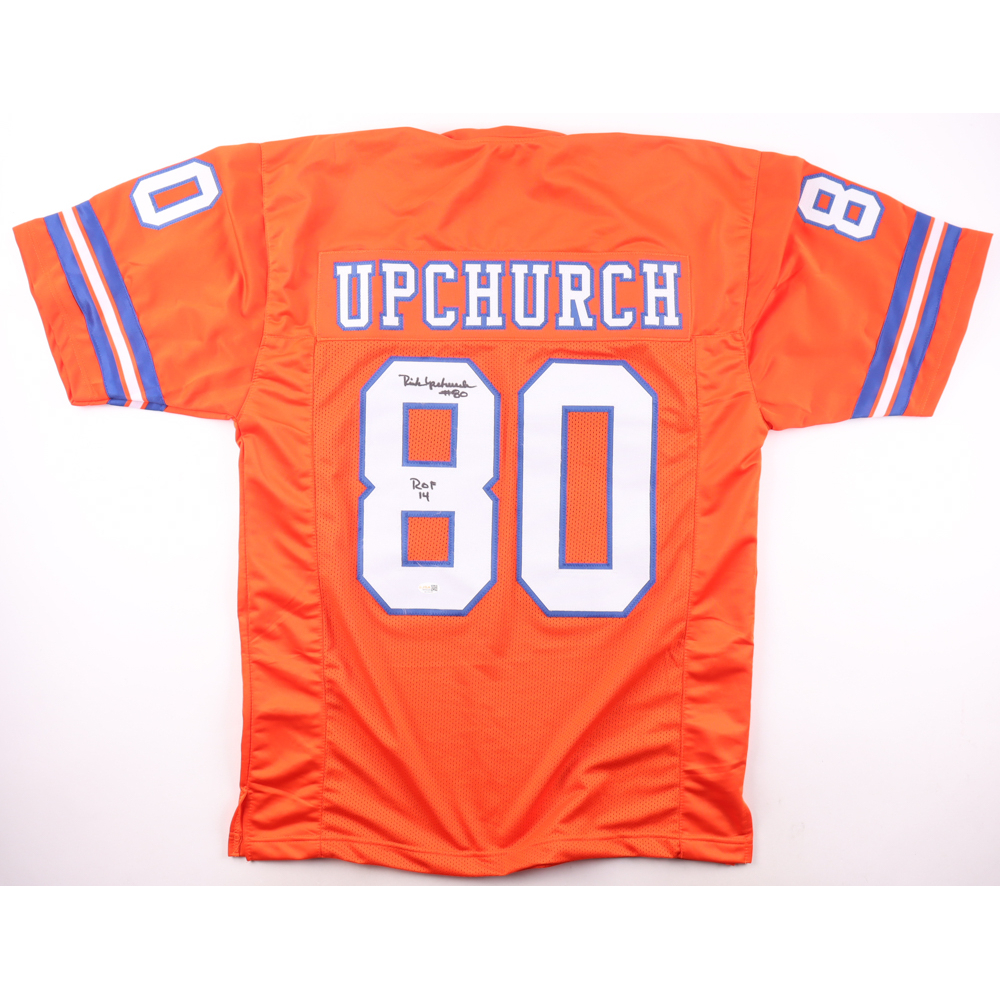 Rick Upchurch Signed Jersey Inscribed "ROF 14" (JSA) at PristineAuction.com