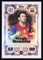 Lionel Messi 2025-26 Topps Match Attax UEFA Champions League #430 Magic Memories at PristineAuction.com
